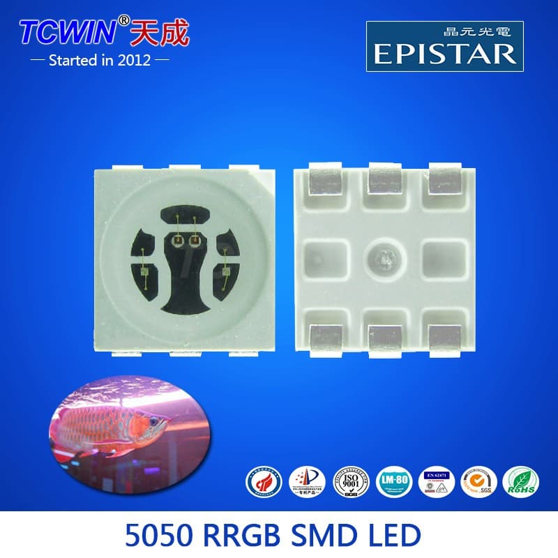 Tcwin 5050RRGB SMD LED for underwater light